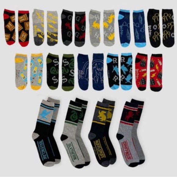 Hogwarts Harry Potter 15 Days of Socks - Picture 4 of 4